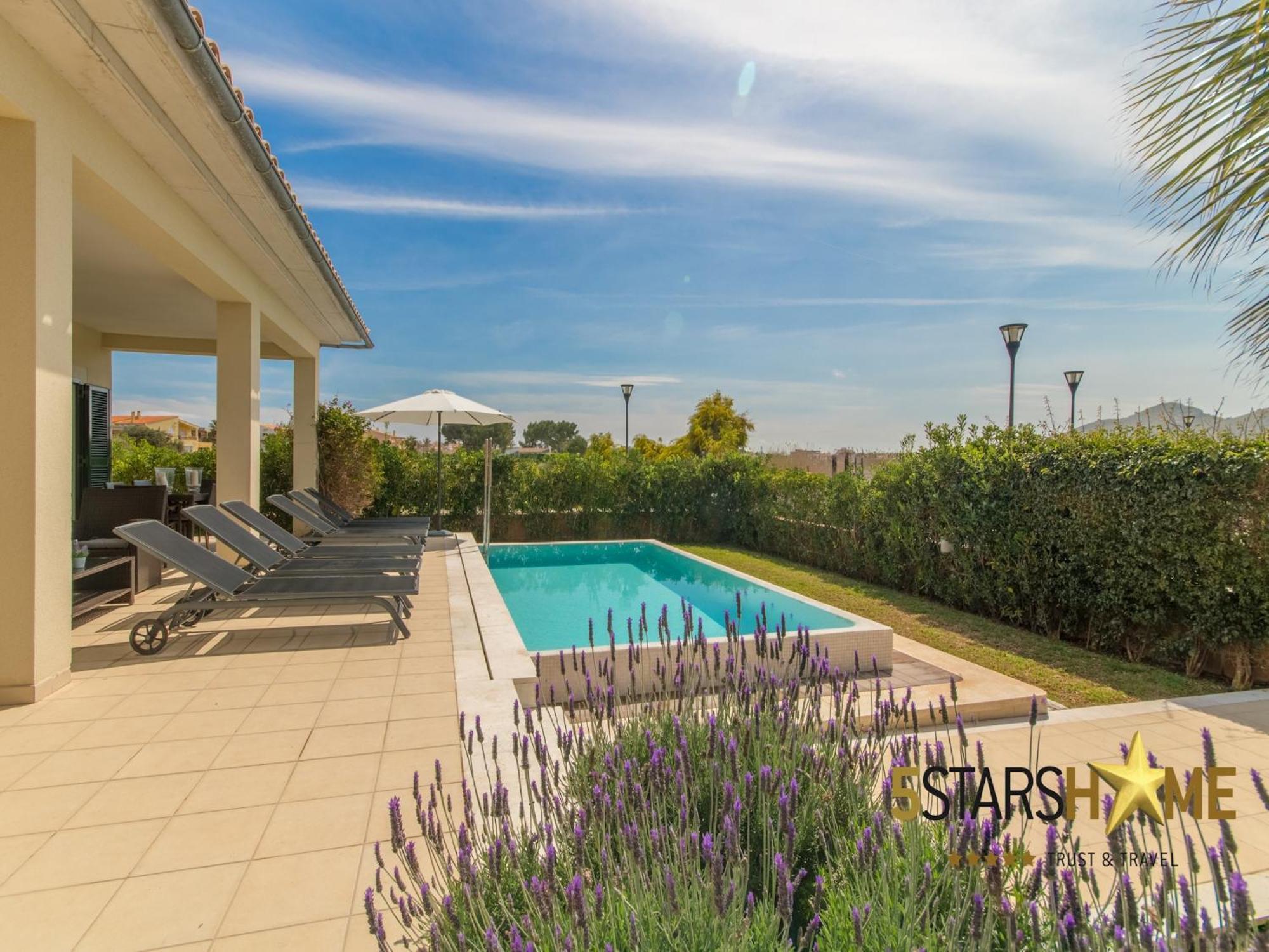 Modern Villa, 210m From Sandy * Alcudia (Mallorca)
